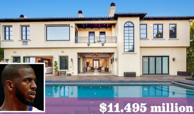 L.A. Clippers' Chris Paul Sells His Bel-Air Luxury Home - Diditan Group